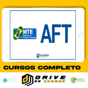 Pacote - Ministério do Trabalho (Auditor Fiscal - AFT) Pacotaço- Pacote Teórico+ Passo Estratégico - Estratégia Concursos