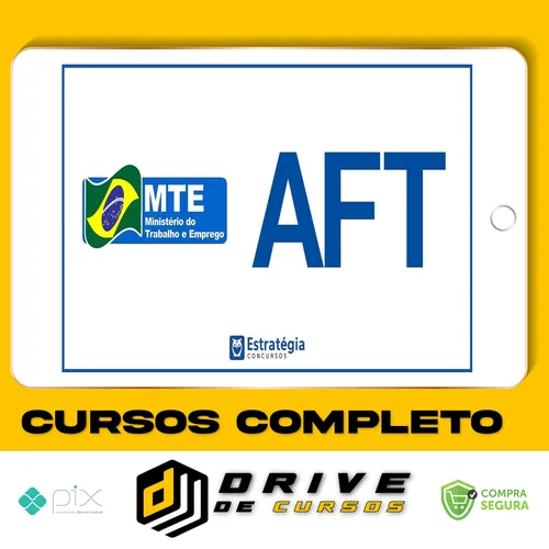 Pacote - Ministério do Trabalho (Auditor Fiscal - AFT) Pacotaço- Pacote Teórico+ Passo Estratégico - Estratégia Concursos