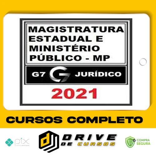 Curso Magistratura e Ministério Público Estadual - G7 Jurídico