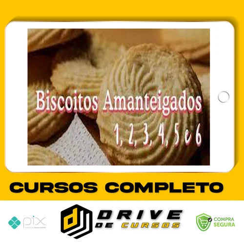 Curso de Biscoitos Amanteigados - Chef Cesar Yukio