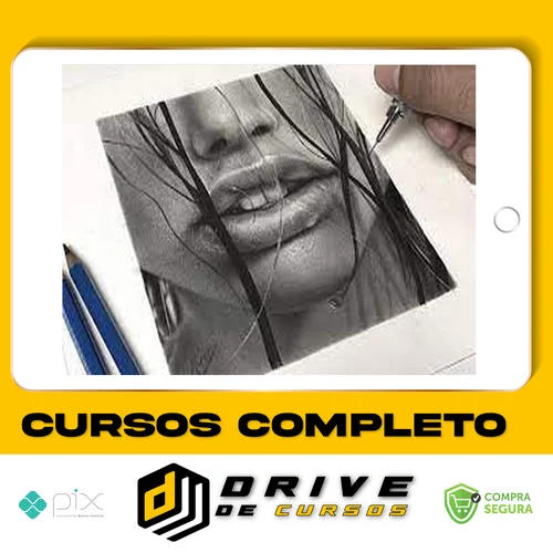 Desenho Realista com Lápis de Cor - Cleison Magalhães