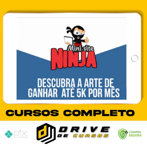 Mini Site Ninja 2.0 - Venha Ser Um Ninja