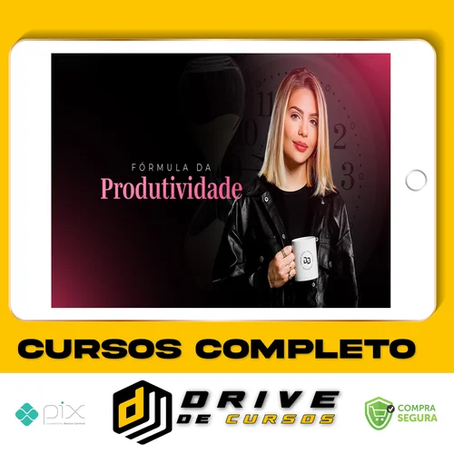 Fórmula da Produtividade - Ana Jords