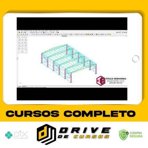 Dimensionamento de Edificio em Aço e Estruturas Mistas - Ítallo Bernardo