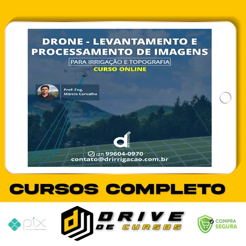 Drone Levantamento e Processamento de Imagens - Drone Valk