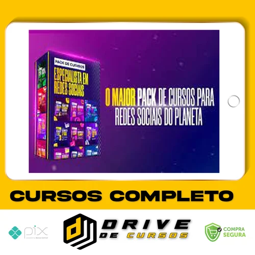 PACK de cursos para Redes Sociais pelo celular - Sandro Sanper