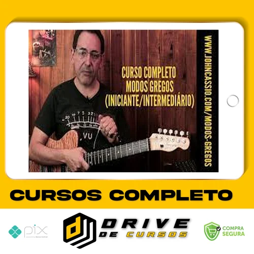 Curso Completo de Modos Gregos para Guitarra - John Cassio