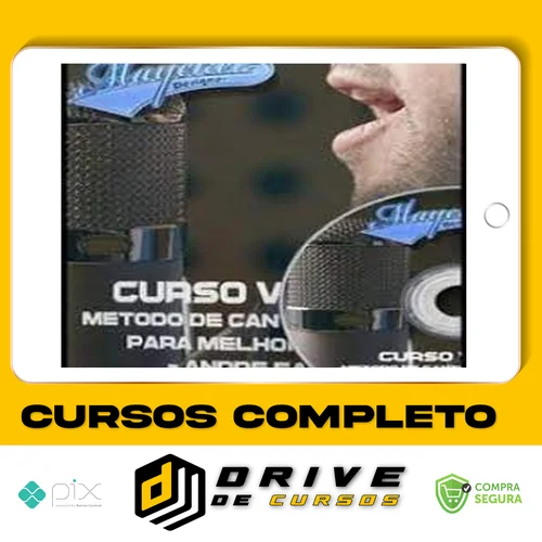 Curso Vocal: Método de Canto Completo para Melhorar a Voz - André Fantom
